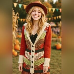 Anthropologie Lia Molly Hooded Sweater